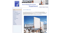 Desktop Screenshot of doppelwand.com